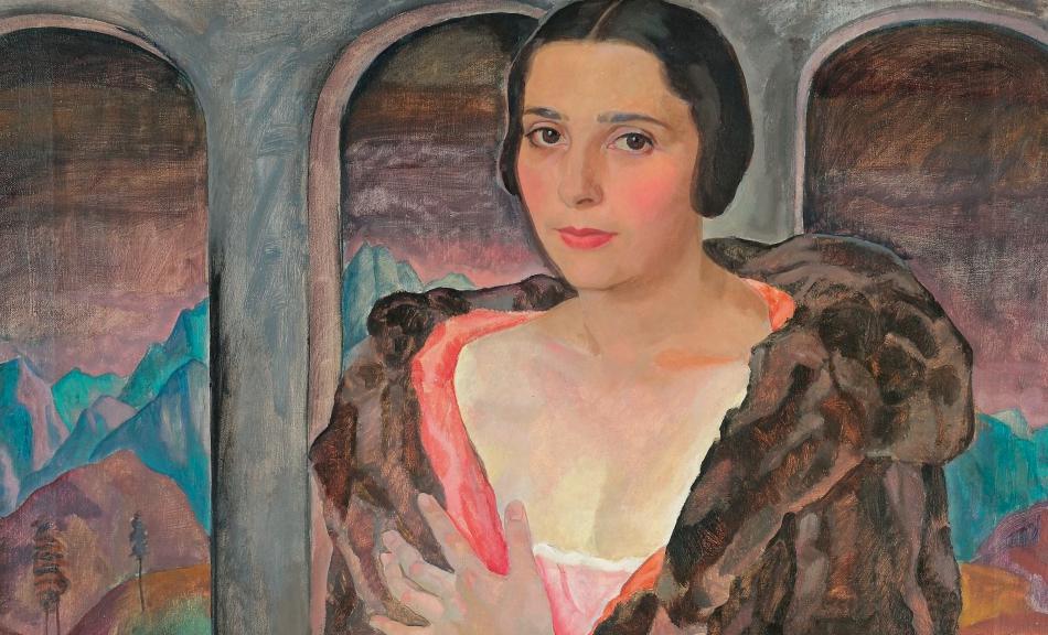 JOSEF GASSLER, Porträt der Halina Wittlin-Moser (Detail), um 1928 © Oesterreichische Nationalbank/Kunstsammlung | Foto: OeNB/Graphisches Atelier Neumann