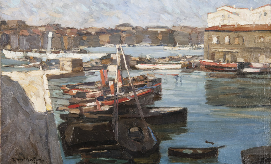 Leopold Hauer, Hafen, 1928 © VBK, Wien 2009