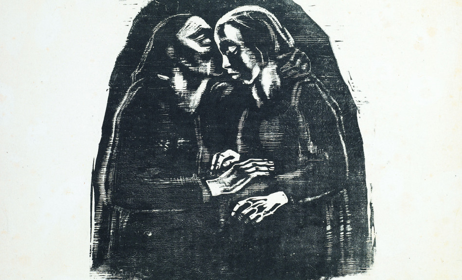 Ernst Barlach, Maria und Elisabeth (lll. Fassung), 1930 © Leopold Museum, Wien Inv. Nr. 2262