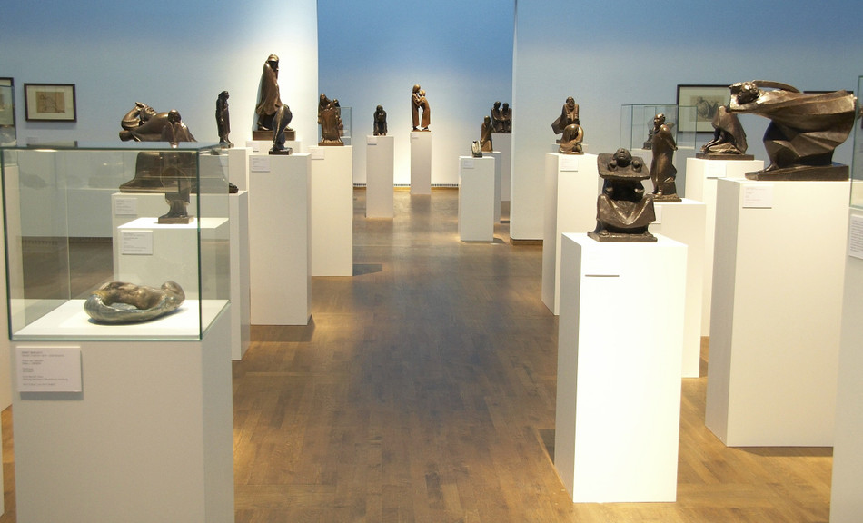 Ernst Barlach Ausstellungsübersicht © Leopold Museum