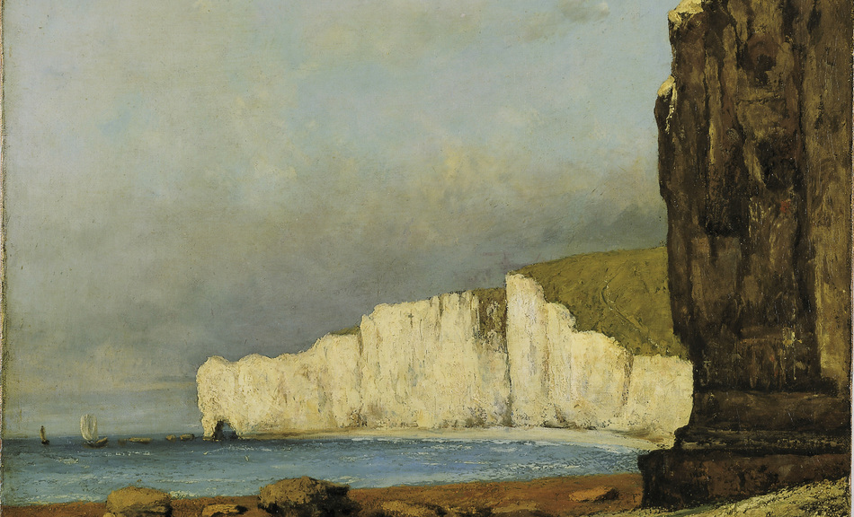 Gustave Courbet, Coastal Landscape, 1865 © Leopold Museum, Vienna, Inv. 106