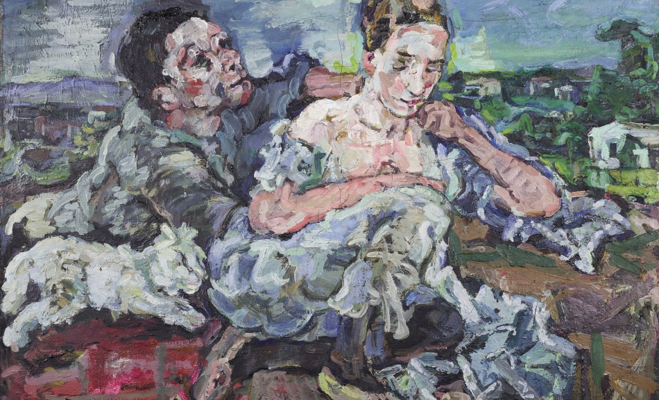 OSKAR KOKOSCHKA, Liebespaar mit Katze, 1917 © Kunsthaus Zürich, 1933 Foto: Kunsthaus Zürich © Fondation Oskar Kokoschka/Bildrecht Wien, 2019