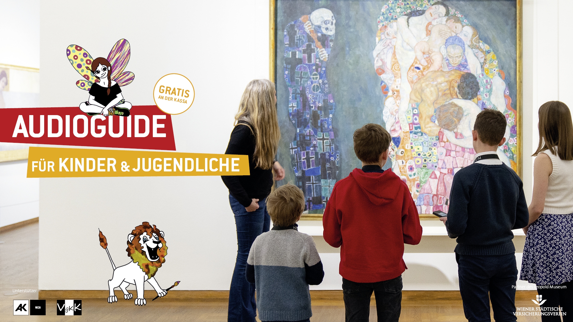 Audioguide für Kids ©Leopold Museum, Wien