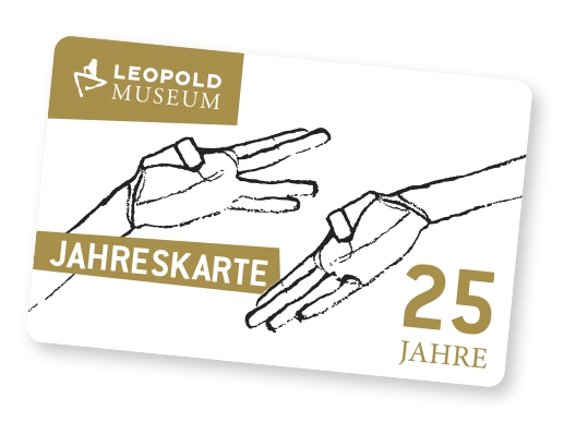 Jahreskarte: 25 Jahre Edition ©Leopold Museum